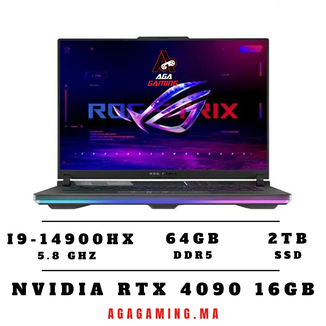 ASUS ROG Strix SCAR 16 G634 (2024) (i9-14900HX/64GB DDR5/2TB SSD/RTX4090) G634JYR-RA070W ASUS ROG Strix SCAR 16 G634 (2024) (i9-14900HX/64GB DDR5/2TB SSD/RTX4090) G634JYR-RA070W